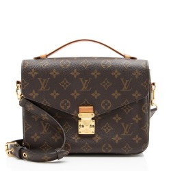 Louis Vuitton Monogram Canvas Pochette Metis Shoulder Bag