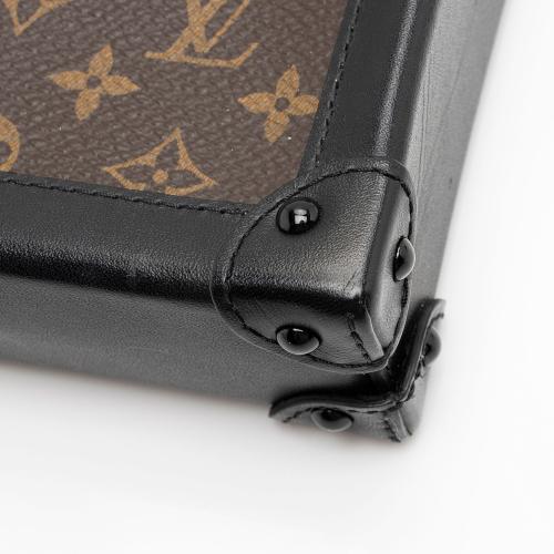 Louis Vuitton Monogram Canvas Pochette Trunk Vertical Shoulder Bag