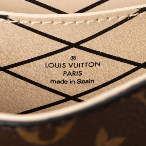 Louis Vuitton Monogram Canvas Pochette Trunk Vertical Shoulder Bag