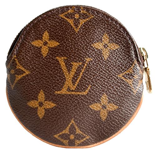 Louis Vuitton Monogram Canvas Round Coin Purse