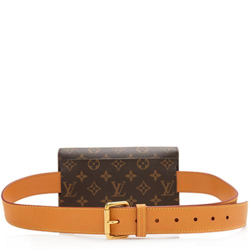 Louis Vuitton Monogram Canvas S Lock Belt Bag