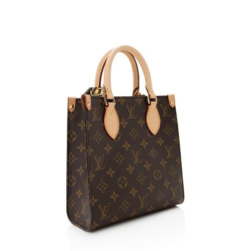 Louis Vuitton Monogram Canvas Sac Plat BB Tote