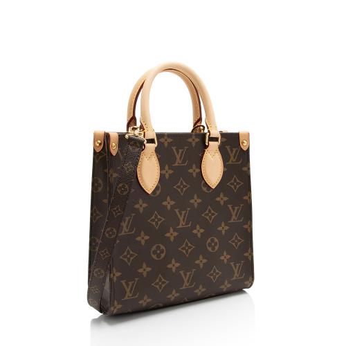 Louis Vuitton Monogram Canvas Sac Plat BB Tote