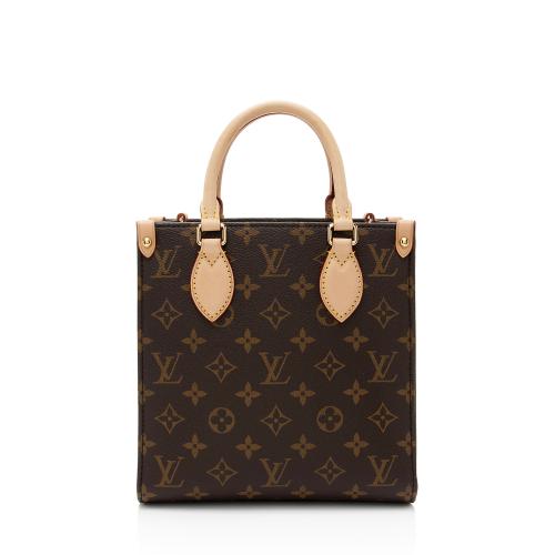 Louis Vuitton Monogram Canvas Sac Plat BB Tote