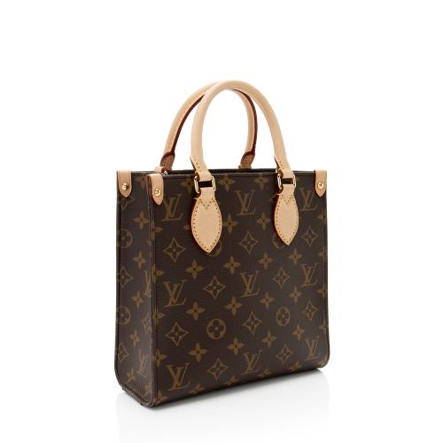 Louis Vuitton Monogram Canvas Sac Plat BB Tote