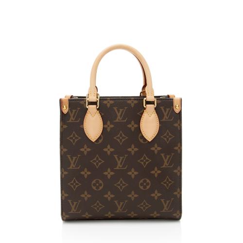 Louis Vuitton Monogram Canvas Sac Plat BB Tote