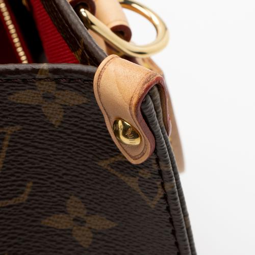 Louis Vuitton Monogram Canvas Sac Plat BB Tote