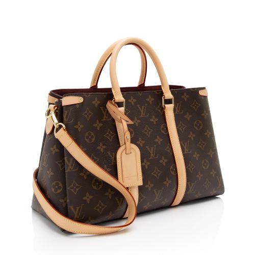 Louis Vuitton Monogram Canvas Soufflot MM Satchel