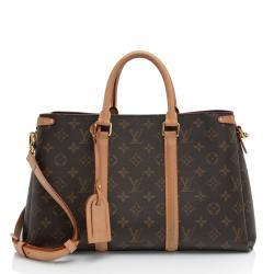 Louis Vuitton Monogram Canvas Soufflot MM Satchel