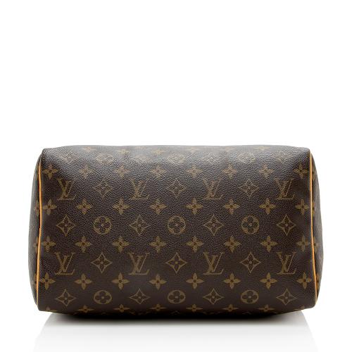 Louis Vuitton Monogram Canvas Speedy 30 Satchel