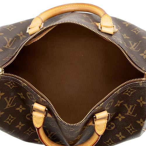 Louis Vuitton Monogram Canvas Speedy 30 Satchel