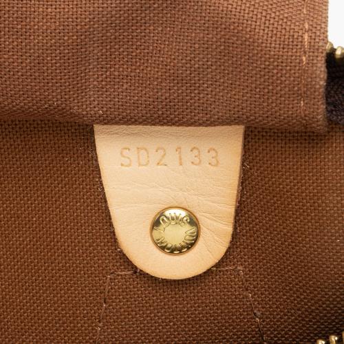 Louis Vuitton Monogram Canvas Speedy 30 Satchel