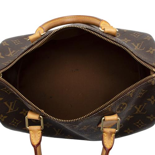 Louis Vuitton Monogram Canvas Speedy 30 Satchel