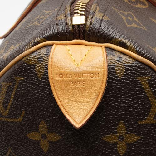 Louis Vuitton Monogram Canvas Speedy 30 Satchel