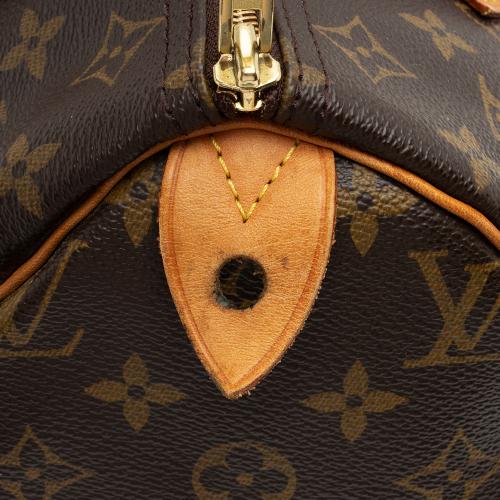 Louis Vuitton Monogram Canvas Speedy 30 Satchel