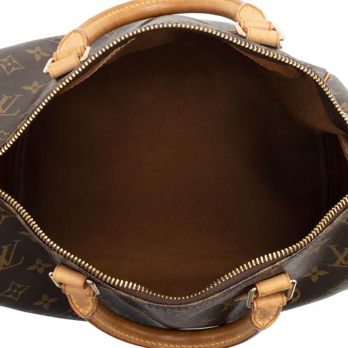 Louis Vuitton Monogram Canvas Speedy 30 Satchel