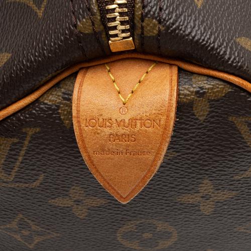 Louis Vuitton Monogram Canvas Speedy 30 Satchel