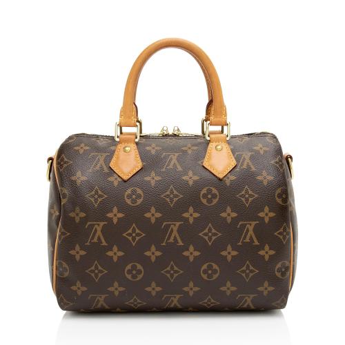 Louis Vuitton Monogram Canvas Speedy Bandouliere 25 Satchel