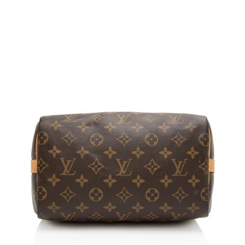 Louis Vuitton Monogram Canvas Speedy Bandouliere 25 Satchel