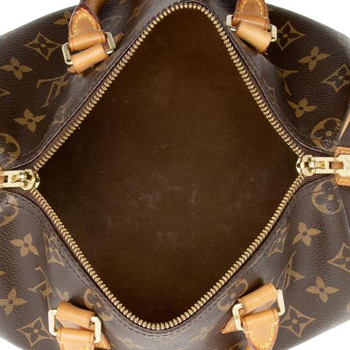 Louis Vuitton Monogram Canvas Speedy Bandouliere 25 Satchel