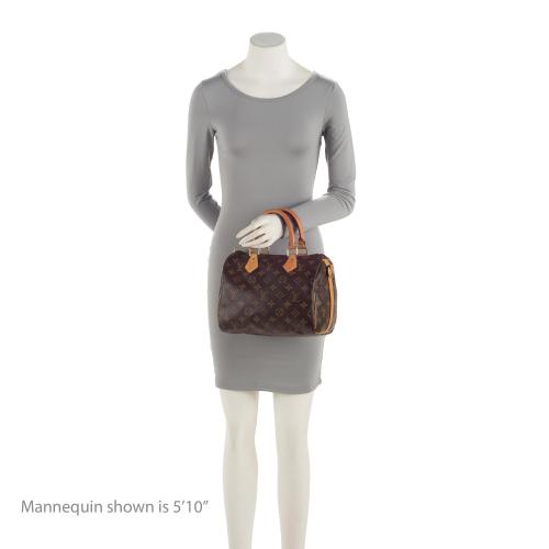 Louis Vuitton Monogram Canvas Speedy Bandouliere 25 Satchel