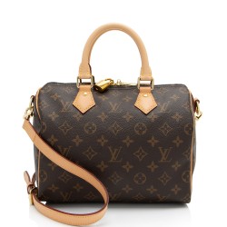 Louis Vuitton Monogram Canvas Speedy Bandouliere 25 Satchel