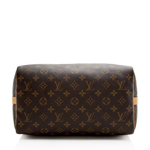 Louis Vuitton Monogram Canvas Speedy Bandouliere 30 Satchel