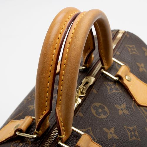 Louis Vuitton Monogram Canvas Speedy Bandouliere 30 Satchel