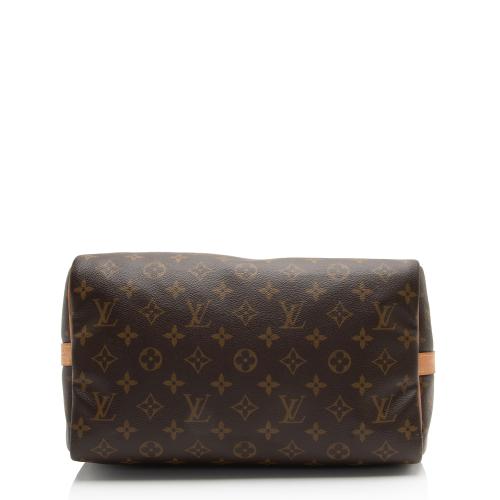 Louis Vuitton Monogram Canvas Speedy Bandouliere 30 Satchel