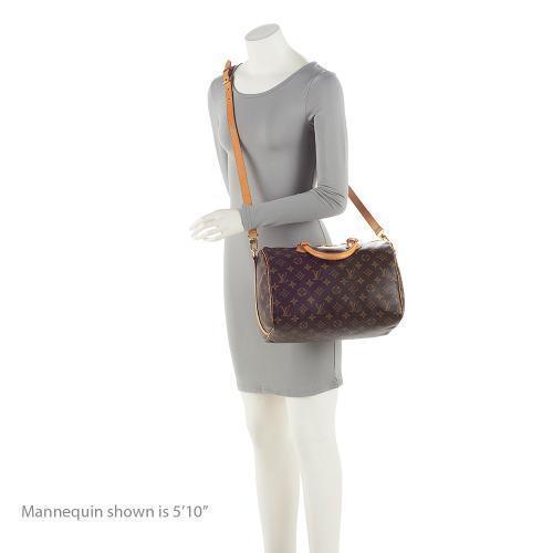 Louis Vuitton Monogram Canvas Speedy Bandouliere 30 Satchel