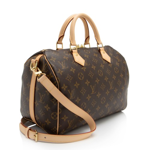 Louis Vuitton Monogram Canvas Speedy Bandouliere 30 Satchel