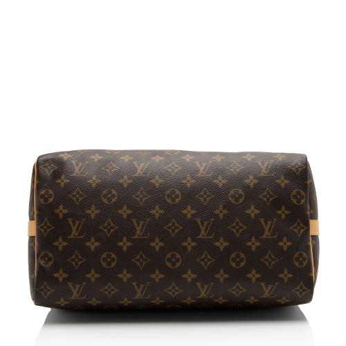 Louis Vuitton Monogram Canvas Speedy Bandouliere 35 Satchel