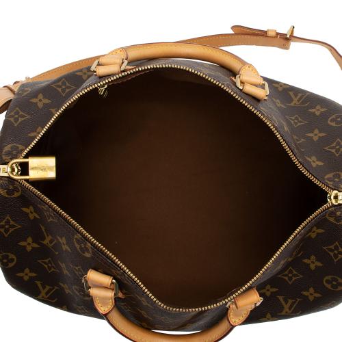 Louis Vuitton Monogram Canvas Speedy Bandouliere 35 Satchel