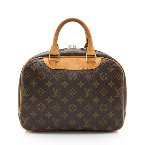 Louis Vuitton Monogram Canvas Trouville Satchel