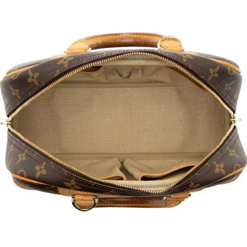 Louis Vuitton Monogram Canvas Trouville Satchel