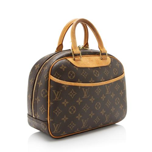 Louis Vuitton Monogram Canvas Trouville Satchel