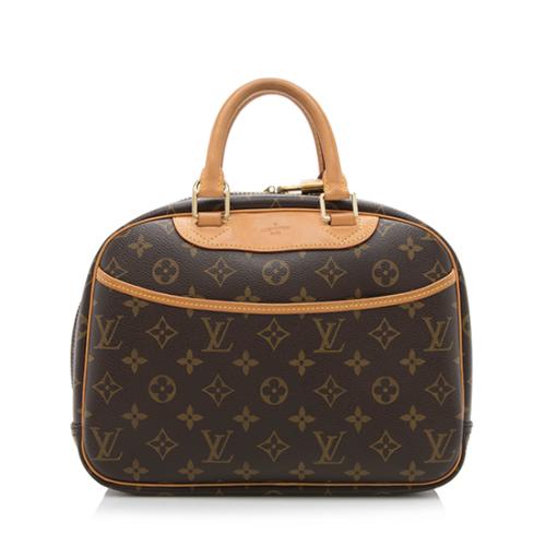 Louis Vuitton Monogram Canvas Trouville Satchel