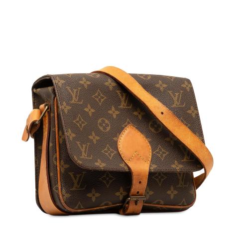 Louis Vuitton Monogram Cartouchiere MM