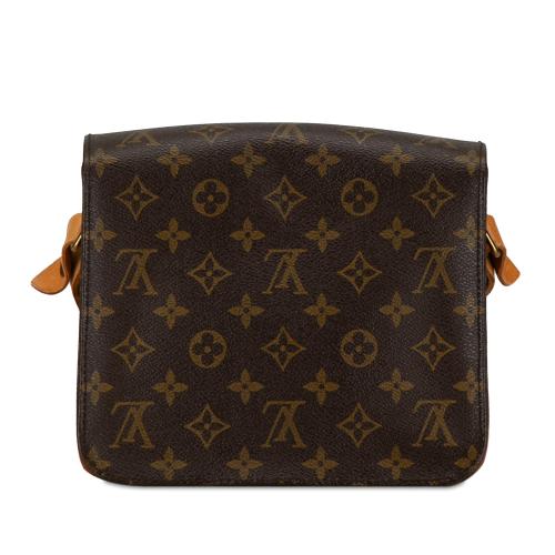 Louis Vuitton Monogram Cartouchiere MM