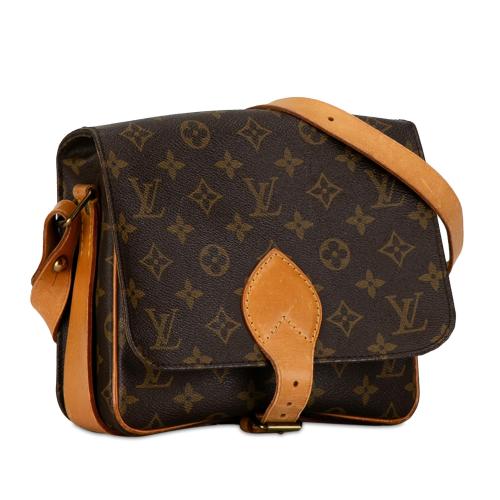 Louis Vuitton Monogram Cartouchiere MM