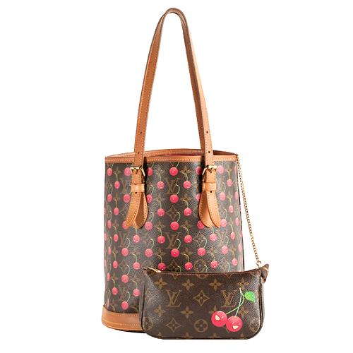 Louis Vuitton Monogram Cerises Bucket Tote