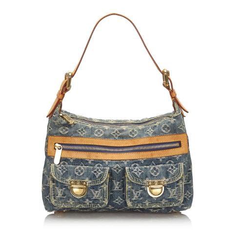 Louis Vuitton Monogram Denim Baggy PM Shoulder Bag