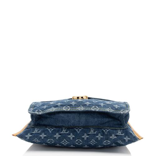 Louis Vuitton Monogram Denim Sac Plat Tote