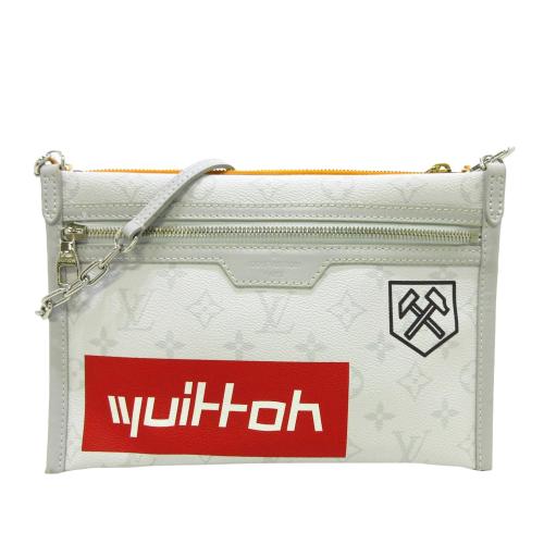 Louis Vuitton Monogram Double Flat Messenger