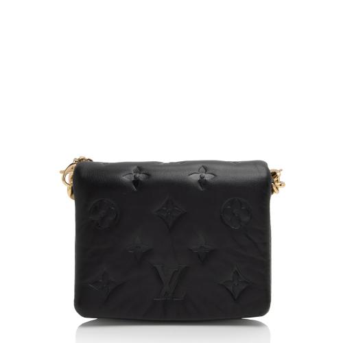 Louis Vuitton Monogram Embossed Lambskin Coussin Belt Bag