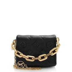 Louis Vuitton Monogram Embossed Lambskin Coussin Belt Bag