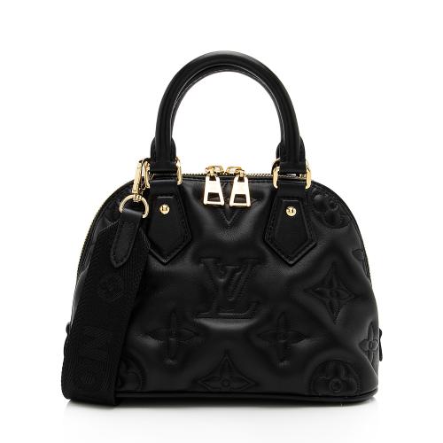 Louis Vuitton Bubblegram Calfskin Alma BB Satchel