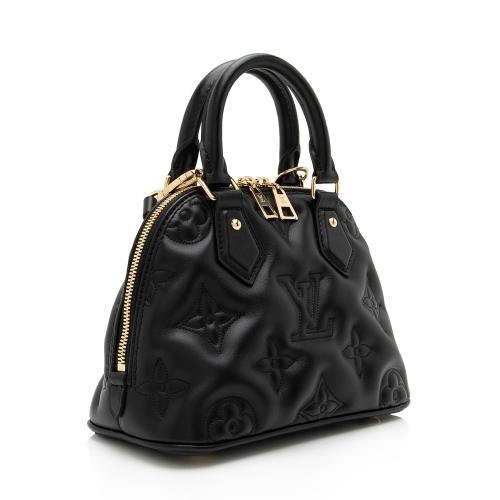 Louis Vuitton Bubblegram Calfskin Alma BB Satchel