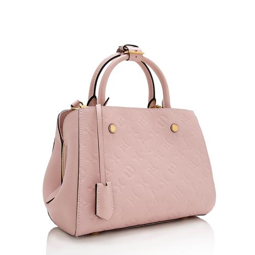 Louis Vuitton Monogram Empreinte Montaigne BB Satchel