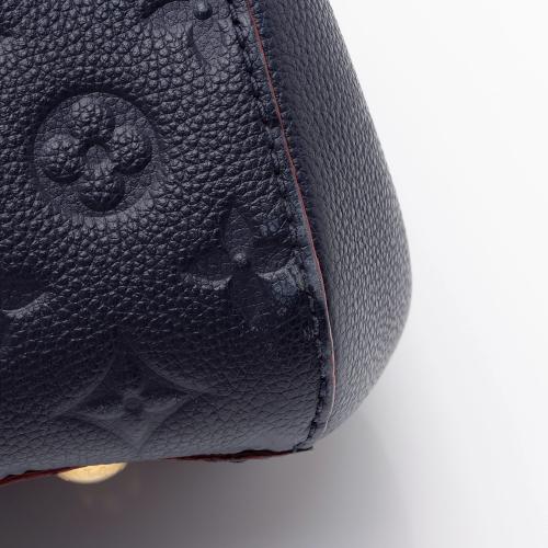 Louis Vuitton Monogram Empreinte Montaigne MM Satchel